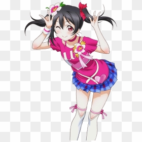 Nico Yazawa Transparent Card - Nico Yazawa Transparent Smile, HD Png Download - nico yazawa png