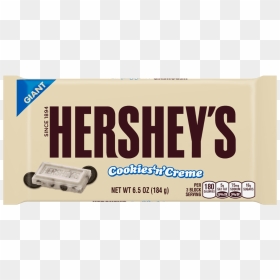 Hersheys Cookies & Cream Giant Bar - Hershey Chocolate Cookies And Cream, HD Png Download - hershey logo png