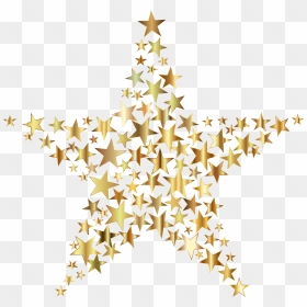Star Gold Clip Art, HD Png Download - christmas star png
