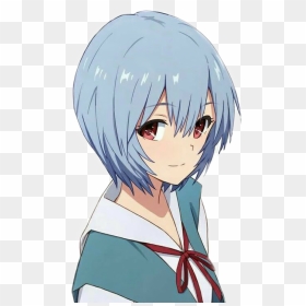 #freetoedit #evangelion #rei #reiayanami #anime #kawaii - Neon Genesis Evangelion Rei Fanart, HD Png Download - rei ayanami png