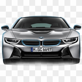 Bmwi8-face - Bmw I8 Front View, HD Png Download - bmw i8 png