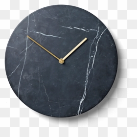 Marble Wall Clock Png, Transparent Png - clock hand png