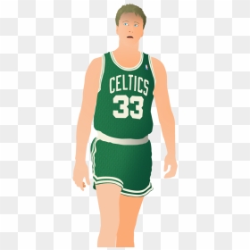 Larry Bird Png Graphic Black And White Download - Transparent Larry Bird, Png Download - larry bird png