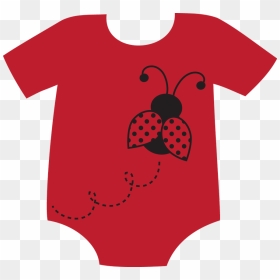 Red Clipart Baby Onesie Transparent Free - Infant, HD Png Download - baby onesie png