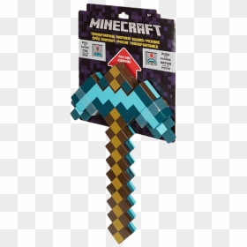 Thumb Image - Minecraft Diamond Pickaxe Sword Toy, HD Png Download - minecraft pickaxe png