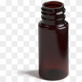 5 Oz Cylindrical Vial - Glass Bottle, HD Png Download - vial png