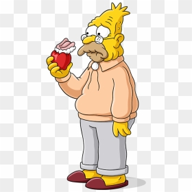 Simpsons Characters Png - Grandpa Simpson Transparent Background, Png Download - grandpa png
