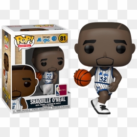 Shaquille O"neal Orlando Magic Pop Vinyl Figure - Shaquille O Neal Pop, HD Png Download - shaquille o'neal png