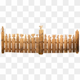 Cerca De Madeira Png, Transparent Png - wooden fence png