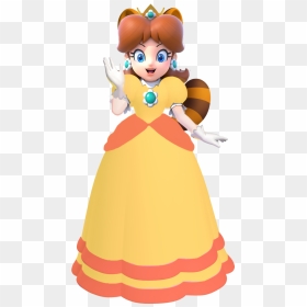 Raccoon Princess Daisy - Mario Kart Characters Girl, HD Png Download - princess daisy png