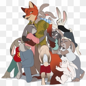 Nick Wilde Zootopiawelcomesyou - Judy X Nick Fanart, HD Png Download - nick wilde png