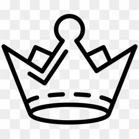 Desenhos Usando Linhas Quebradas Clipart , Png Download - King Taj Png Hd, Transparent Png - crown outline png