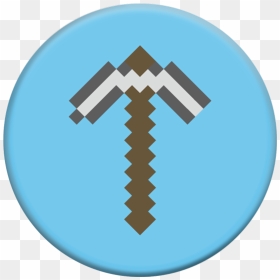 Minecraft Pickaxe Popsockets Grips - Rl Craft All Items, HD Png Download - minecraft pickaxe png