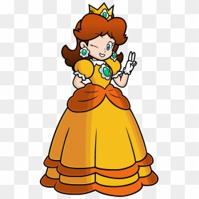 March Clipart March Clipart Yellow Daisy March Yellow - Princess Daisy Deviantart, HD Png Download - princess daisy png