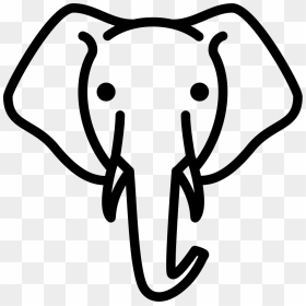 - Elephant Head Icon , Png Download - Elephant Head Clip Art, Transparent Png - elephant head png