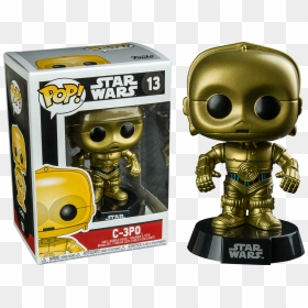 C-3po Pop Vinyl Bobble Head Figure - Funko Pop Star Wars C3po, HD Png Download - c3po png