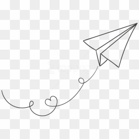 Free Png Download White Paper Plane Clipart Png Photo - Paper Airplane Clipart Png, Transparent Png - plane clipart png
