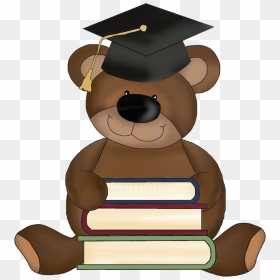 Graduation Bear Clipart, HD Png Download - graduation clipart png