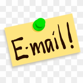 Thumbtack Note Email Clip Arts - Email Address Clip Art, HD Png Download - thumb tack png