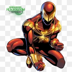 Marvel Comics Iron Spider Amadeus Cho, HD Png Download - batman beyond png