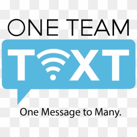 Mass Text Messaging With One Team Text - Graphic Design, HD Png Download - text message png