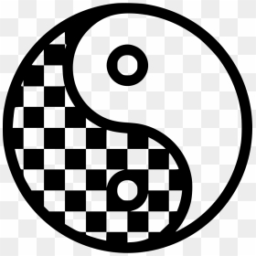 - Basic Yin And Yang Outline , Png Download - Custom Cursor 128x128 Pixels, Transparent Png - yin and yang png