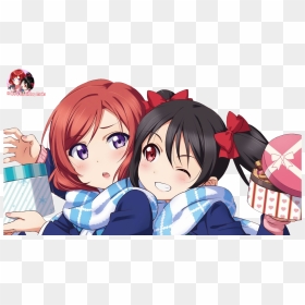 Transparent Nico Yazawa Png - Maki X Nico Render, Png Download - nico yazawa png