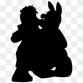 Cody Tra Kiss Silhouette Wait-what - Sheepdog Statue, HD Png Download - cody rhodes png