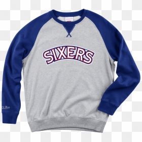 Yankees Mitchell And Ness Sweatshirt, HD Png Download - philadelphia 76ers logo png