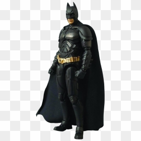 The Dark Knight Png Graphic Black And White Download - Mafex Justice League Batman, Transparent Png - batman dark knight logo png