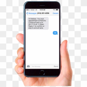 Picture - Doctor's Appointment Text Message, HD Png Download - text message png