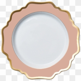 Wholesale Gold Porcelain Wedding Dinner Dishes - Plate, HD Png Download - dishes png