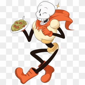 Papyrus With Spagetti - Papyrus Undertale, HD Png Download - undertale papyrus png