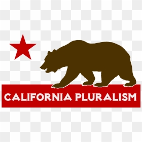 California Pluralism Logo, HD Png Download - california bear png
