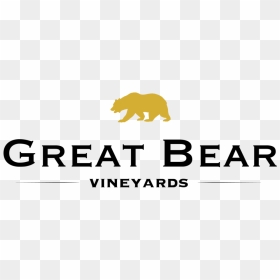 Great Bear Logo Final-01 - Grizzly Bear, HD Png Download - california bear png