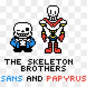 Papyrus Pixel Art, HD Png Download - undertale papyrus png