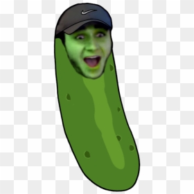 Green Face Head Headgear - Pickle Rick Png, Transparent Png - pickle rick face png