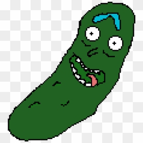 Vegetable, HD Png Download - pickle rick face png