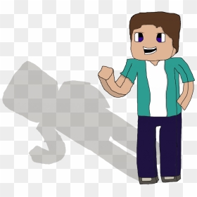Pickaxe Drawing Minecraft Person Huge Freebie Download - Cartoon, HD Png Download - minecraft pickaxe png