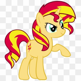 Unicorn Clipart Evil - Mlp Sunset Shimmer Pony Evil, HD Png Download - unicorn clipart png