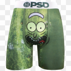 Rick And Morty - Psd Underwear, HD Png Download - pickle rick face png