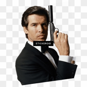 Pierce Brosnan James Bond - James Bond 007 Old, HD Png Download - mickie james png