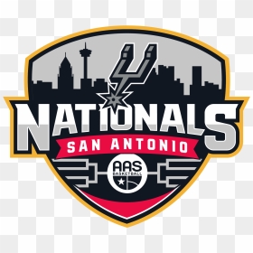 Spurs & All American Sports Nationals - San Antonio Spurs, HD Png Download - san antonio spurs logo png