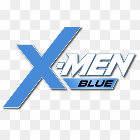 X Men Blue Logo - Marvel X Men Blue Logo, HD Png Download - x men logo png