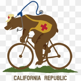 Transparent California Bear Png - Road Bicycle, Png Download - california bear png