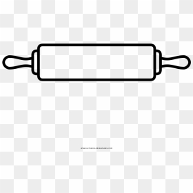 Rolling Pin Coloring Page - Png Rolling Pin Icon, Transparent Png - rolling pin png