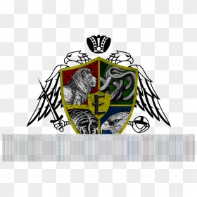 Hogwarts-inspired Sportsfest Logo - Orthodox Double Headed Eagle Tattoo, HD Png Download - hogwarts logo png