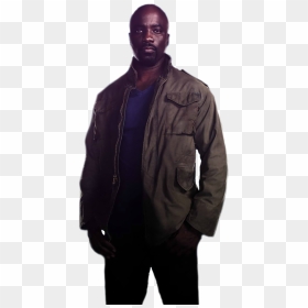 Newly Released Image Of Mike Colter As Luke Cage - Transparent Luke Cage Png, Png Download - luke cage logo png