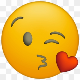 Kiss Kissy Face Emoji, HD Png Download - birthday emoji png