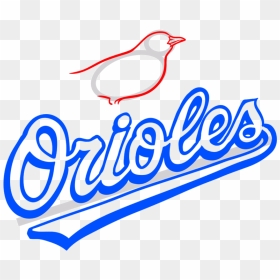 Learn Easy To Draw Baltimore Orioles Logo Step - Baltimore Orioles, HD Png Download - orioles logo png